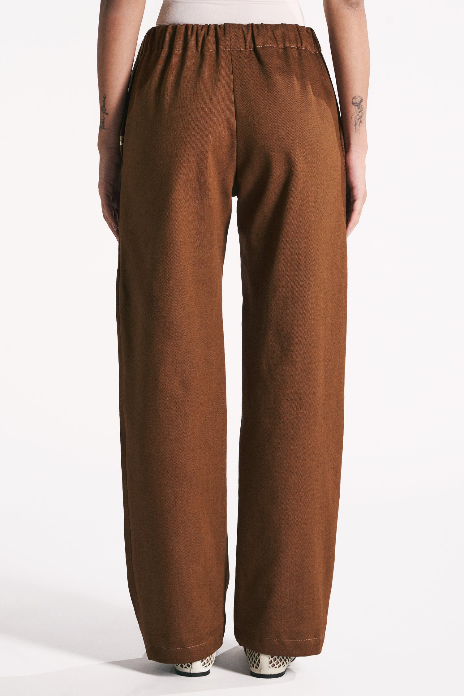 PANTALONE IN DENIM RUGGINE