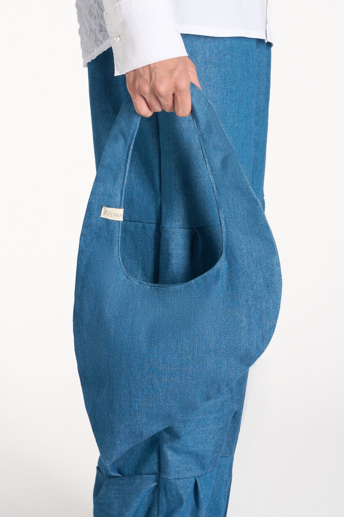 WING BAG IN DENIM BLU
