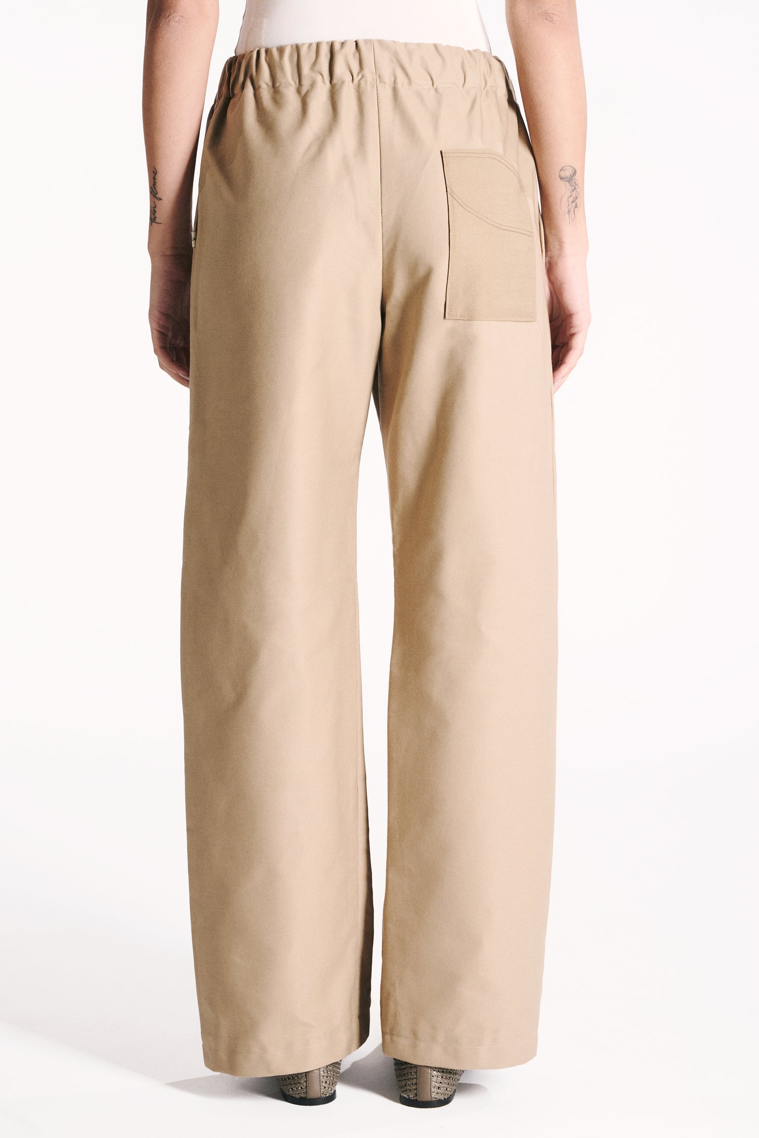 PANTALONE IMPERMEABILE SABBIA